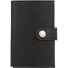  Étui pour cartes de crédit Alu Fit RFID en cuir 6,5 cm Modéle black