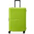  x United Colors of Benetton Color Block Hardside 4-roll Trolley 67 cm Modéle lime