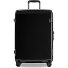  Logic Pro 4 roues Valise cabine 66 cm avec soufflet d'extension Modéle black metallic