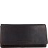  Porte-monnaie RFID en cuir 17 cm Modéle darkbrown