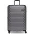  Collection 04 THE LARGE + 4 roulettes Trolley L 75 cm avec soufflet d'extension Modéle anthracite-metallic