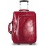  Blue Square 2 roues Valise business Cuir véritable 51 cm Compartiment ordinateur Modéle red