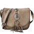  Linda Sac à bandoulière Cuir véritable 21 cm Modéle cemento