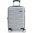  Uyiko 4 roulettes Trolley de cabine 54 cm avec soufflet d'extension Modéle plata
