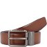  Ceinture réversible en cuir Modéle cognac | 90 cm