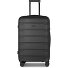  South Dakota 4 roulettes Trolley M 66 cm avec soufflet d'extension Modéle black