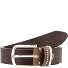  Fashion Basics Ceinture Cleo en cuir Modéle grau-taupe | 100 cm