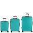  Juego 3 Set de valises à 4 roulettes 3pcs. Modéle turquesa
