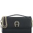  Fashion Portefeuille d'embrayage Cuir véritable 19 cm Modéle black