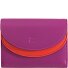  Galapagos Porte-monnaie Protection RFID Cuir véritable 13 cm Modéle fuchsia