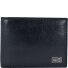  Japan Porte-monnaie Protection RFID Cuir 12 cm Modéle schwarz