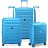  Starlight 3.0 4 roulettes Set de valises 3 pièces avec soufflet d'extension Modéle bluette