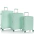  Pastel 4 roulettes Set de valises 3 pièces avec soufflet d'extension Modéle mint