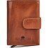  Newport Porte-monnaie Protection RFID Cuir véritable 9.5 cm Modéle caramel