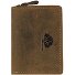  Porte-monnaie Vintage en cuir 7 cm Modéle brown