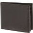  Leather Porte-monnaie Protection RFID Cuir véritable 10 cm Modéle braun-freedom fish