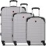  Amplar Evo 4 roulettes Set de valises 3 pièces avec soufflet d'extension Modéle cloud