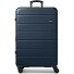  Miami 4 roulettes Trolley L 75 cm avec soufflet d'extension Modéle navy blue