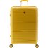  0800 4 roulettes Trolley 76 cm avec soufflet d'extension Modéle yellow
