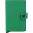  Miniwallet Étui pour cartes de crédit Protection RFID Cuir 6.5 cm Modéle bright green