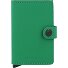  Miniwallet Étui pour cartes de crédit Protection RFID Cuir 6.5 cm Modéle bright green