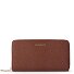 Bologna Leather XL Porte-monnaie zip-around en cuir 19 cm Modéle brown