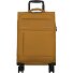  Monthélys 4 roulettes Trolley de cabine 55 cm avec soufflet d'extension Modéle yellow