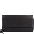 Just Jolie Porte-monnaie en cuir 18 cm Modéle black
