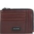  Étui en cuir pour cartes de crédit Harper 13 cm Modéle dark brown