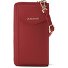  Bologna Leather Zip-Around Porte-monnaie Porte-téléphone en cuir 19 cm Modéle red-2