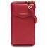  Bologna Leather Pochette pour téléphone portable Cuir 11 cm Modéle red-2