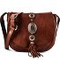  Linda Sac à bandoulière Cuir véritable 21 cm Modéle cognac