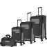 VIIA Set de valises à 4 roulettes 4pcs. Modéle schiefer