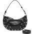  Enya Mini Rivet Sac à bandoulière Cuir 27 cm Modéle black