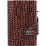  Click & Slide Porte-cartes de crédit RFID en cuir 6,5 cm Modéle brown-silver
