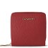  Bologna Leather Medium Porte-monnaie Zip-Around en cuir 10 cm Modéle red