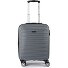  5493 4 roulettes Trolley de cabine S 53 cm avec soufflet d'extension Modéle grau