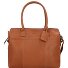  Vintage Doris Sac à bandoulière en cuir 39 cm Compartiment pour ordinateur portable Modéle cognac