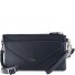  Polo Portefeuille d'embrayage Protection RFID Cuir véritable 22 cm Modéle marineblau