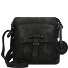  Urban Poets Ellis Mini sac à bandoulière Cuir véritable 18 cm Modéle dark ash