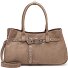  TAS Melina Sac à bandoulière Cuir véritable 39 cm Modéle darktaupe