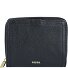  Logan Porte-monnaie Protection RFID Cuir véritable 11 cm Modéle black