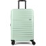  Mena 4 roues Valise cabine 64 cm avec soufflet d'extension Modéle green