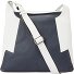  Boston Sac à bandoulière Cuir véritable 32 cm Modéle blau-weiss