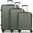  Paradise 2.0 4 roues Set de valises 3 pièces avec soufflet d'extension Modéle olive