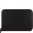  Porte-monnaie Protection RFID Cuir 16 cm Modéle black