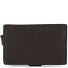  Blue Square Étui pour cartes de crédit Protection RFID Cuir véritable 7 cm Modéle dark brown