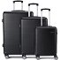  5330 4 roulettes Set de valises 3 pièces Modéle schwarz