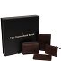  Porte-monnaie Protection RFID Cuir 11.5 cm Boîte cadeau Modéle braun