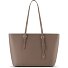  Sac de shopper Bologna en cuir XL, 35 cm Modéle taupe